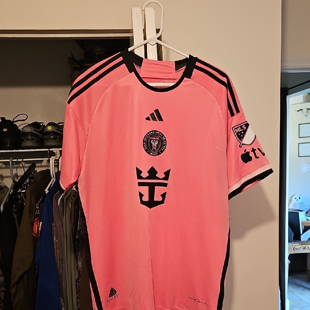 Inter Miami 24/25 Adidas MLS Messi Soccer Jersey